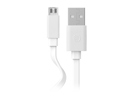 AT & T Flat Charge Sync Cable Micro