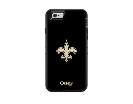OtterBox Defender Series NFL New Orleans Saints Case and Holster - iPhone 6/6s