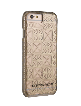 Rebecca Minkoff Tough Case - Naked Metallic Stud