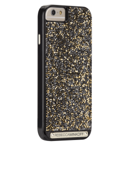 Rebecca Minkoff Crystal Statement Case - Gold