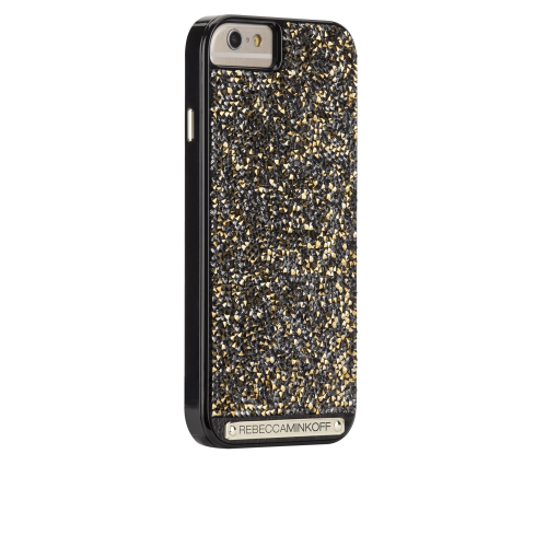 Rebecca Minkoff Crystal Statement Case - Gold