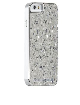 Rebecca Minkoff Glitter Case - Silver Stars