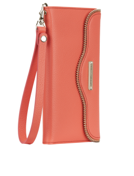 Rebecca Minkoff Leather Wristlet - Coral