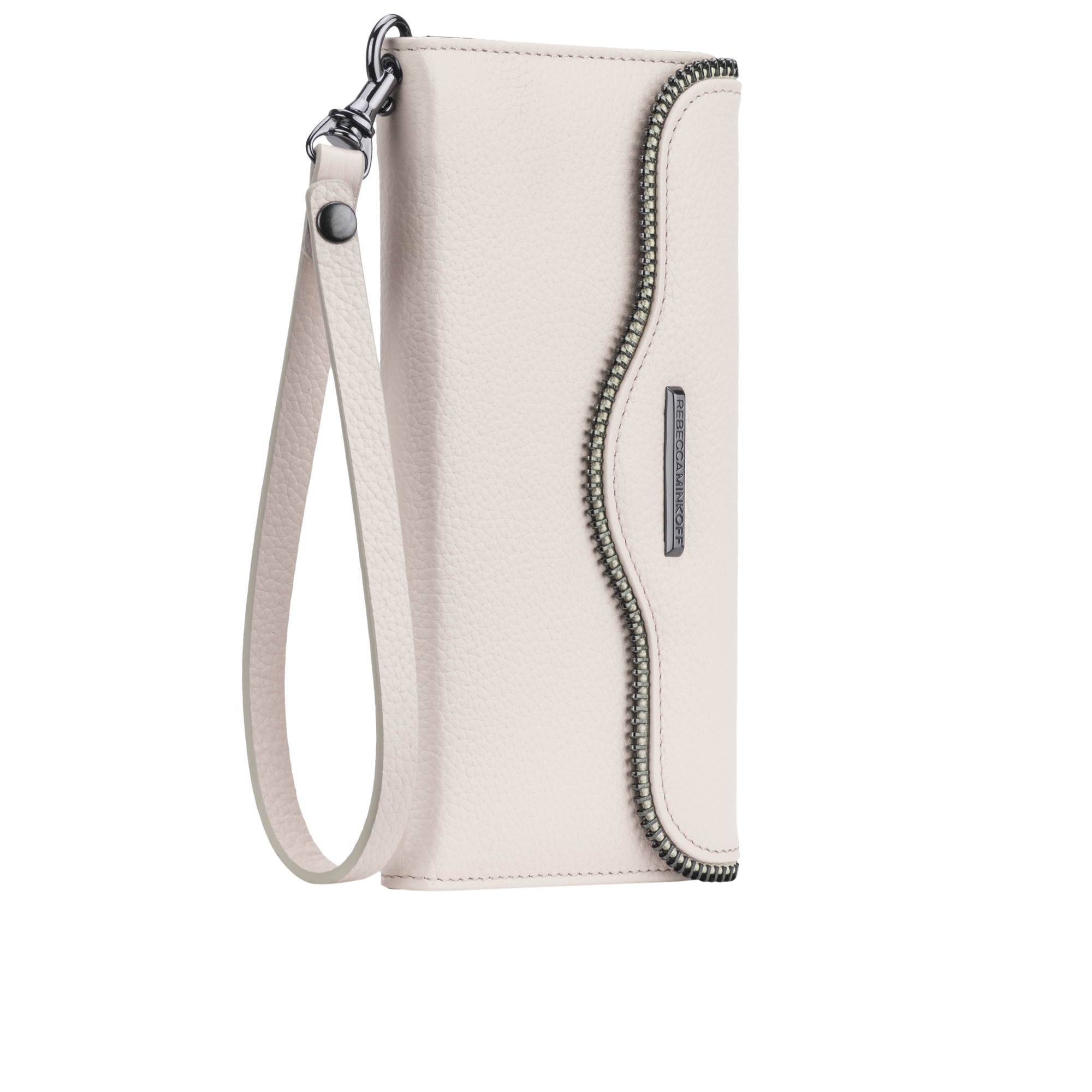 Rebecca Minkoff Leather Wristlet - Sand