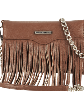 Rebecca Minkoff Universal Fringe Crossbody - Almond