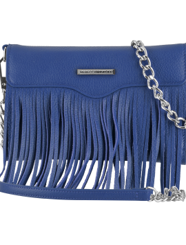 Rebecca Minkoff Universal Fringe Crossbody - Cobalt