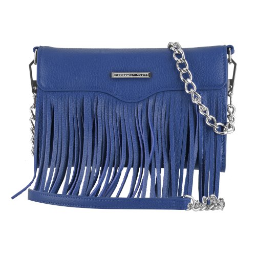 Rebecca Minkoff Universal Fringe Crossbody - Cobalt