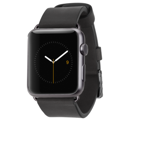 Signature Leather Band - Black