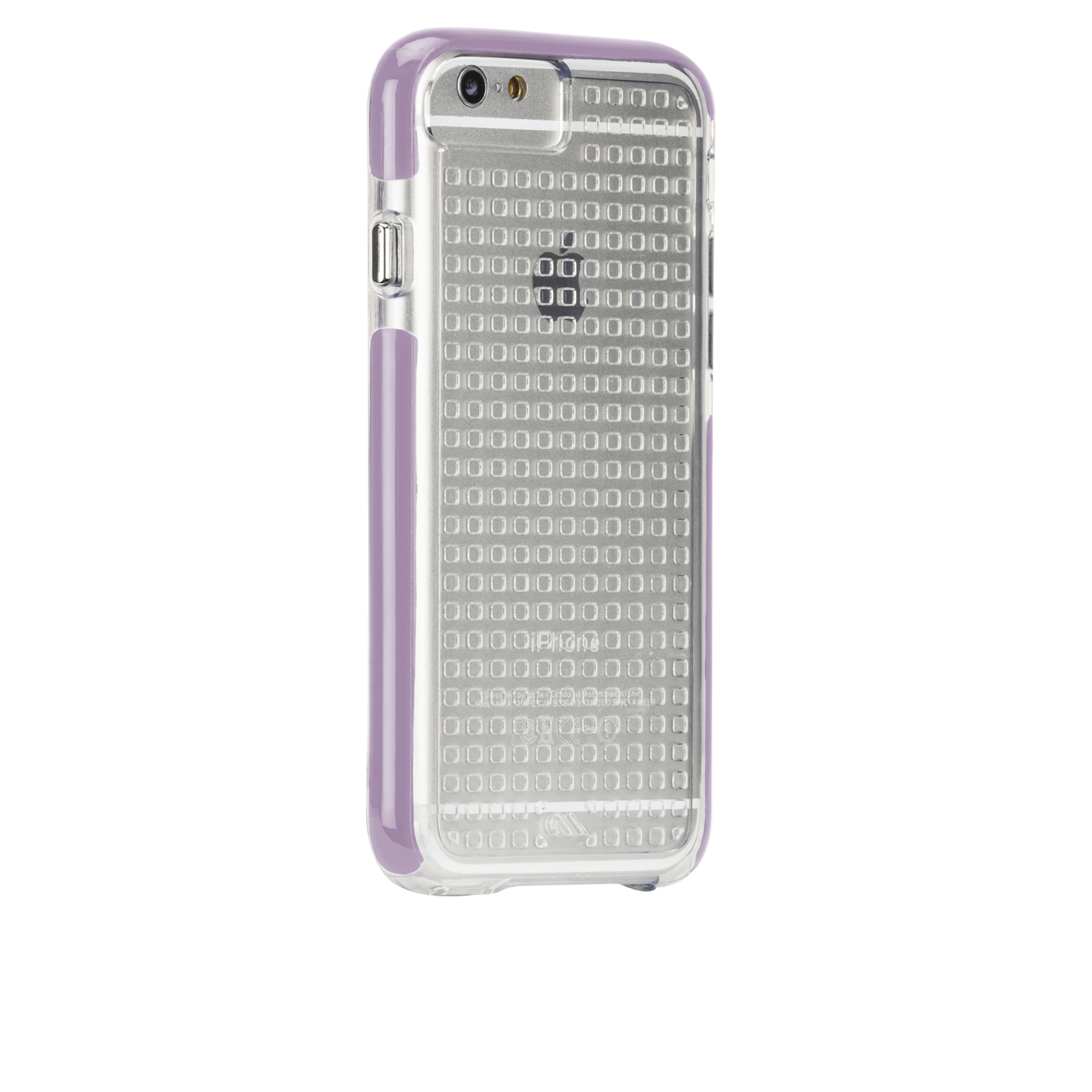 Tough Air Case - Clear & Iris Purple