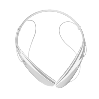 LG Tone Pro Stereo Bluetooth Headset - White