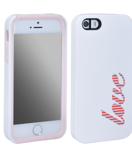 Apple iPhone 5/5s Peekaboo Case - Love
