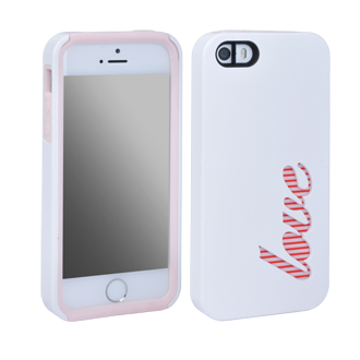 Apple iPhone 5/5s Peekaboo Case - Love