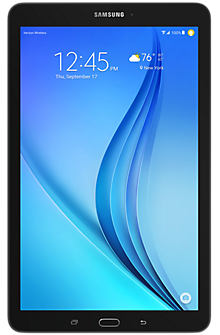 Samsung Galaxy Tab E in Black