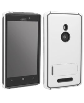 Nokia Lumia 925 Body Glove Fusion with DuraStand Case - White & Charcoal
