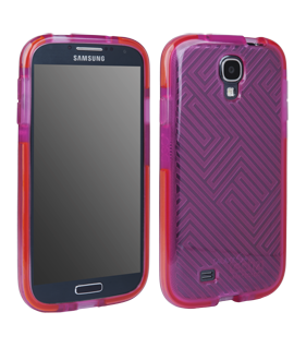 Samsung Galaxy S 4 D3O Impact Shell - Pink Maze