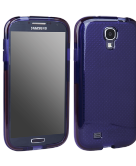 Samsung Galaxy S 4 D3O Impact Shell - Blue Mesh