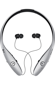 LG Tone Infinim Bluetooth Stereo Headset - Silver