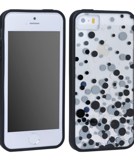 iPhone 5s Case Mate X-Doria Scene Plus Shell - Black Bubbles