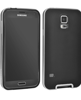 Samsung Galaxy S5 Case Mate Slim Tough Case - Black & Silver