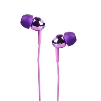 SONY MDR-X110 Wired Earbud - Violet