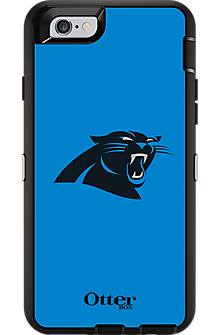 NFL Defender Series by OtterBox for iPhone 6/6s - Carolina Panthers