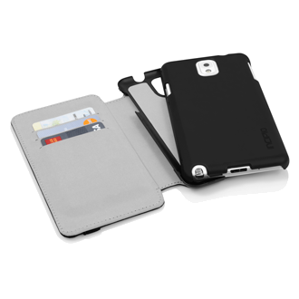 Samsung Galaxy Note 3 Incipio Wallet Case - Black