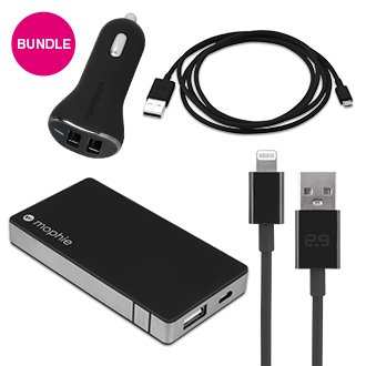 Travel Charging Bundle - Black