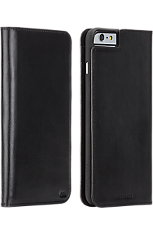 Wallet Folio for iPhone 6 Plus/6s Plus - Black