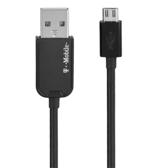 Micro USB to USB 6-foot Cable - Black