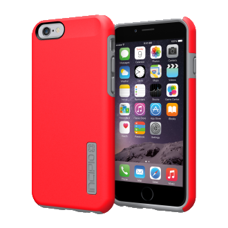 iPhone 6 Incipio DUALPRO Case - Red and Charcoal