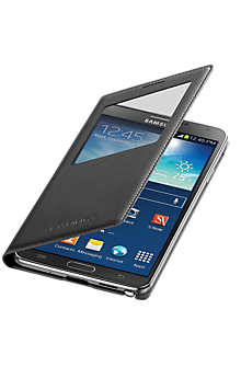 Samsung S- View Cover for Samsung Galaxy Note 3- Black