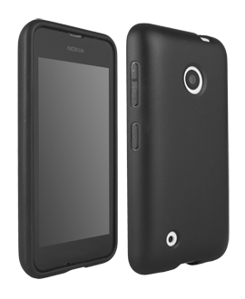 Nokia Lumia 530 Flex Protective Cover - Black