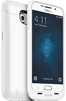 mophie juice pack for Samsung Galaxy S 6 - White