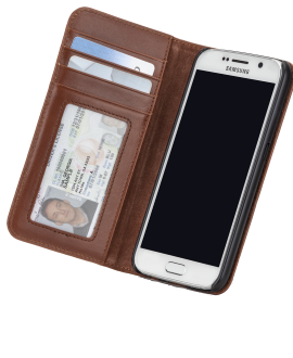 Samsung Galaxy S 6 Case Mate Wallet Folio - Brown