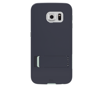 Samsung Galaxy S 6 edge Case Mate Tough Stand Case - Black & Charcoal