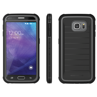 Samsung Galaxy S 6 Body Glove ShockSuit Case - Black & Charcoal
