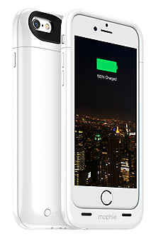 mophie juice pack plus for iPhone 6/6s - White