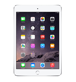 iPad mini 3 - Silver - 16GB - Prepaid