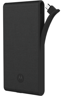 Motorola Power Pack Slim 5100 - Dark Canvas