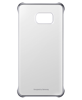 Samsung Galaxy S6 edge plus Protective Cover - Clear & Silver