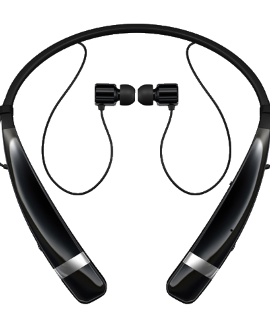 LG Tone Pro 760 Stereo Bluetooth Headset - Black