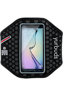 yurbuds Ironman Universal Ergosport Armband - Black/Red