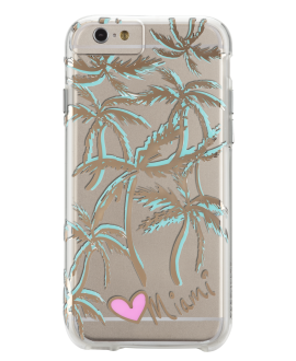 iPhone 6/6s Plus Case-Mate Naked Tough Case - Palm Print