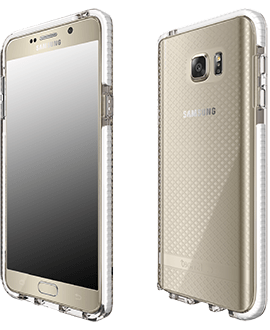 Samsung Galaxy Note5 Tech21 Evo Check Case - Clear & White