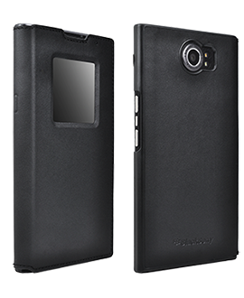 BlackBerry Priv Smart Flip Case - Black