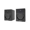 Samson - Mediaone 4" 80w 2-way Powered Wireless Monitor Speakers (pair) - Black Satin