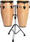 Tycoon Percussion - Supremo Series 10" And 11" Conga Set - Brown