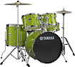 Yamaha - Gigmaker 5-piece Drum Set - White Grape Glitter