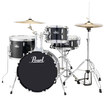 Pearl Drums - Roadshow 4-piece Drum Set - Jet Black