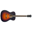 Recording King - Dirty 30's 000 6-string Acoustic Guitar - Satin Sunburst